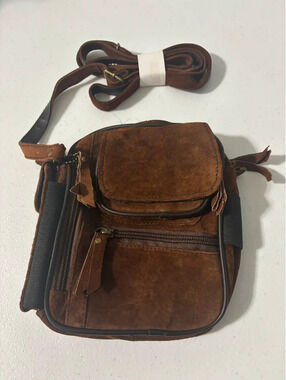 Genuine leather vintage bag NEW crossbody